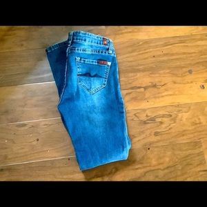 7 for All Mankind girls jeans